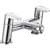 Bristan Orta Taps Bath Filler in Chrome Brass