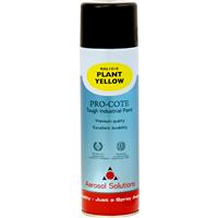 Industrial Spray Paint 500ml Plant in Yellow Plastic