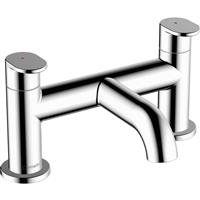 Hansgrohe Vernis Blend Taps Bath Filler in Chrome Brass