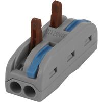 Unbranded In Line Spring Lever Connectors 2 Pole Trade Pack 32A (25 Pack)