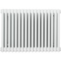 Arlberg 2 Column Horizontal Radiator 600 x 854mm 2790Btu in White Steel