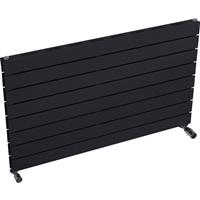 Ximax Oxford Slim Duo Horizontal Designer Radiator 595 x 1000mm 3130Btu in Anthracite Steel