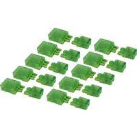 Greenbrook Electrical Greenbrook Lighting Connector 20A 3 Pole Trade Pack (10 Pack) in Green Polycarbonate