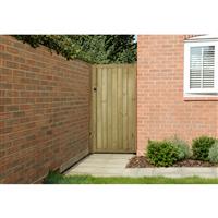 Forest Garden 6ft Vertical Tongue & Groove Gate 3' x 6' in Natural Timber