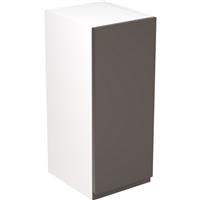 Kitchen Kit Flatpack J-Pull Kitchen Cabinet Wall Unit Ultra Matt 300mm in Graphite MFC