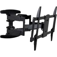Thor Dual Arm Full Motion TV Mount 80" in Black Steel