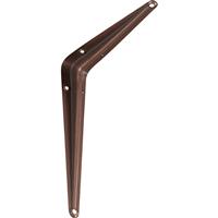 Rothley London Shelf Bracket Antique 200 x 150mm in Copper Steel