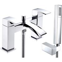 Deva Swoop Taps Bath Shower Mixer in Chrome