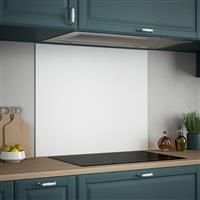 Splashback Ice Self-Adhesive Glass 900 x 750mm in White