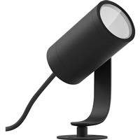 Philips Hue Lily Smart Outdoor Light Base Kit Extension in Black Aluminium