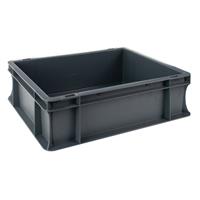 Barton Euro Container 10L (5 Pack) in grey Plastic