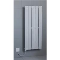 Ximax Oxford Electric Designer Radiator 900 x 370mm 1023 BTU 300W in White Steel