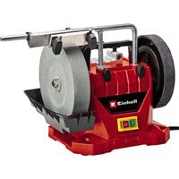 Einhell 125W 200mm 8" Wet Stone Sharpener 230V in Red Rubber