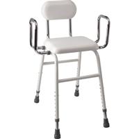 Croydex Modular Shower Seat in White Rubber