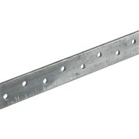 BPC Fixings Heavy Duty Flat Strap 28 x 4 x 1000mm in Silver Galvanised Steel