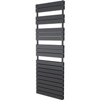 Ximax Oxford Double Panel Towel Radiator 1720 x 600mm 4362Btu in Anthracite Steel