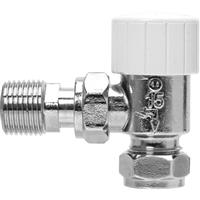 Wiser Drayton Smart Radiator Thermostat Valve Body Angled Brass