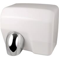 Airmaster Automatic Hand Dryer 2500W in White Aluminium