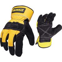 DeWalt Rigger Gloves in Black/Yellow Rubber