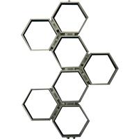 Aeon Honeycomb Designer Radiator 1120 x 785mm Btu 1554 in Brushed Stainless Steel