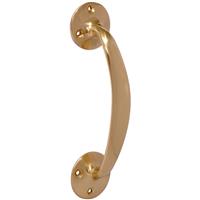 Victorian Bow Pull Handle 152mm in Brass
