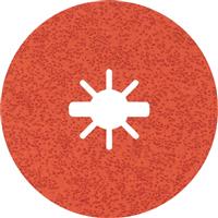 Bosch EXPERT Stainless Steel Prisma Ceramic Fibre Disc 125 x 22.23mm 36G (25 Pack)