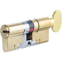 Yale Platinum 3 Star Euro Thumbturn Cylinder 35-35mm in Brass Steel