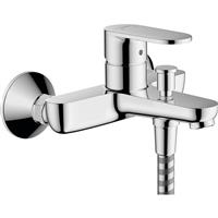 Hansgrohe Vernis Blend Single Lever Bath Mixer in Chrome Brass