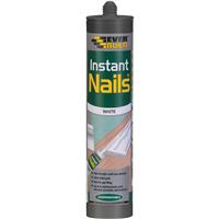 Sika Instant Nails Solvent Free Grab Adhesive 290ml in White Plastic