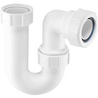 McAlpine P' Trap 1 1/4" SA10 in White Plastic