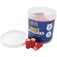 ARCTIC HAYES Smoke Pellets 8g - (50 Pack) in white Plastic