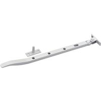 Aluminium Casement Stay 254mm in White