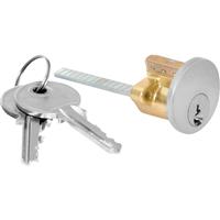 Nightlatch Cylinder Satin Stainless in Silver