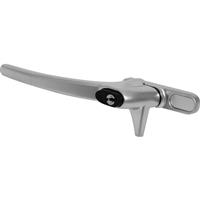 ERA PVCu/Timber Cockspur Locking Window Handle Left Hand Polished in Chrome Aluminium