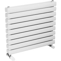 Ximax Bristol Double Horizontal Designer Radiator 584 x 600mm 1973Btu in White Steel