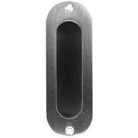 Eclipse Satin Stainless Steel Flush Pull Handle 120mm in Silver