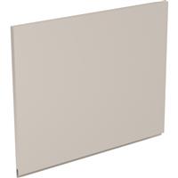 Kitchen Kit Flatpack J-Pull Appliance Door Super Gloss 490x596mm in Light Grey Mdf