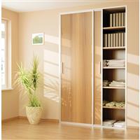 Rothley Herkules 120 Sliding Door System 1800mm 1-Door in Silver Aluminium