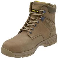 Stanley Men's Impact Safety Boots Size 12 in Stone Rubber/Steel