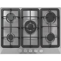 Cata 5 Burner Gas Hob Stainless Steel Iron