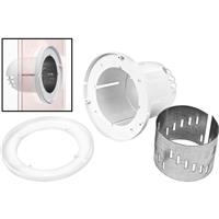 Xpelair Simply Silent Window Extractor Fan Kit 100mm in White ABS