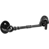 Antique Cabin Hook 100mm in Black