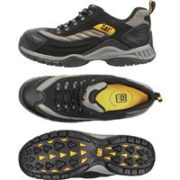 CAT Men's erpillar Moor Safety Trainers in Black