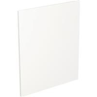Kitchen Kit Flatpack Slab Appliance Door Super Gloss 715x596mm in White Mdf