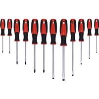 Minotaur Screwdriver Set (12 Piece) in Red