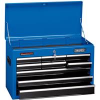 Draper Tool Chest 26" 9 Drawer in Blue Steel