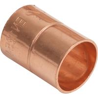 Made4Trade End Feed Coupler Imperial 15mm x 1/2" (2 Pack) in Copper