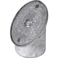 Aquaflow Aluminium Rodding Point 110mm in Silver