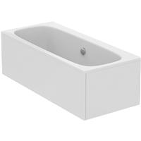 Ideal Standard i. life Water Saving Double Ended Bath 1700mm x 750mm No Tap Holes in White Acrylic
