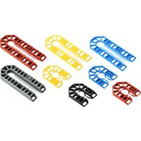 Broadfix U Shims Kit Assorted (300 Piece) in Red/Yellow/Grey